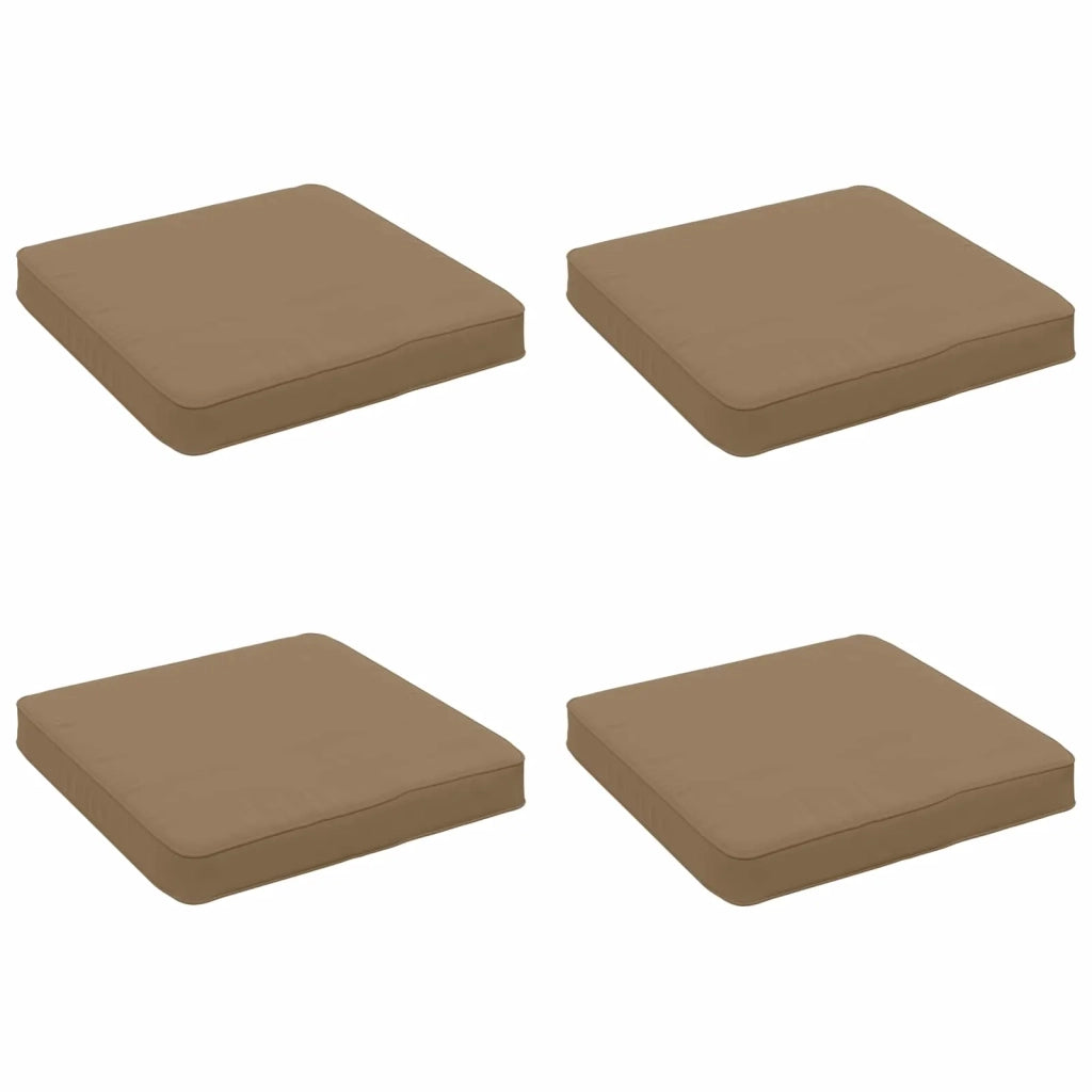 Cuscini per Sedia in 4 Pezzi VUGHT 4 pcs 100% Poliestere 946235