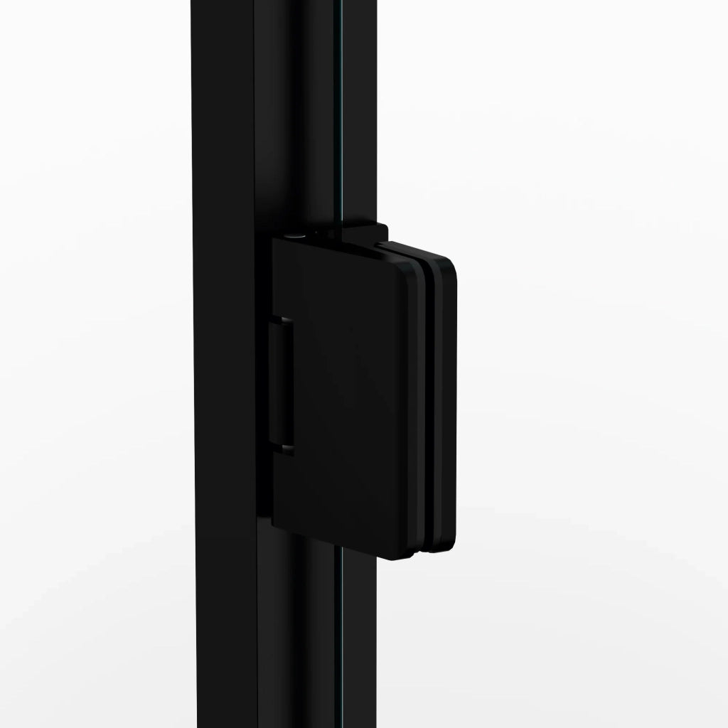 Box doccia angolare GLASS pieghevole + laterale fisso 60 (30+30)x70 cm cromo trasparente