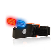 LUCE POSTERIORE BICI LUCI DI CODA RICARICABILE USB IMPERMEABILE BICICLETTA 0082