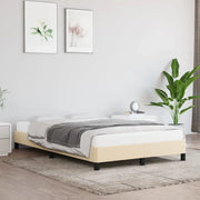Giroletto senza Materasso-Struttura Letto Crema 120x190cm in Tessuto 275686