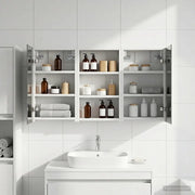 Set di Armadi da Bagno con lo scaffale 3 pcs 90 x 10,5 x 50 cm 3403664