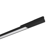 TELCO - Luce Lineare LED 12W Monofase per Binario, Nero, 3000K-4000K CCT Switch, CRI90, IP20 - Rossini Group
