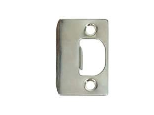 CONTROBORDO STANDARD IN OTTONE NICHELATO PER SCROCCO TUBOLARE- - mm.40x57 (P875 US15) - 6 pezzi MERONI