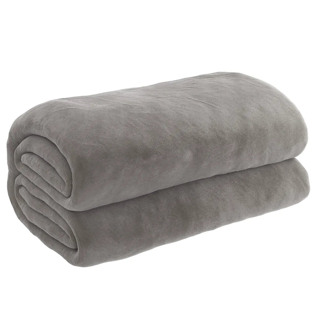Coperta Ponderata con Copertura Grigia 120x180 cm 9 kg Tessuto 350825
