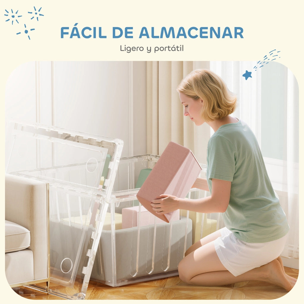 Blocchi di Schiuma per Bambini ¨C Minimal ¨C Multicolore