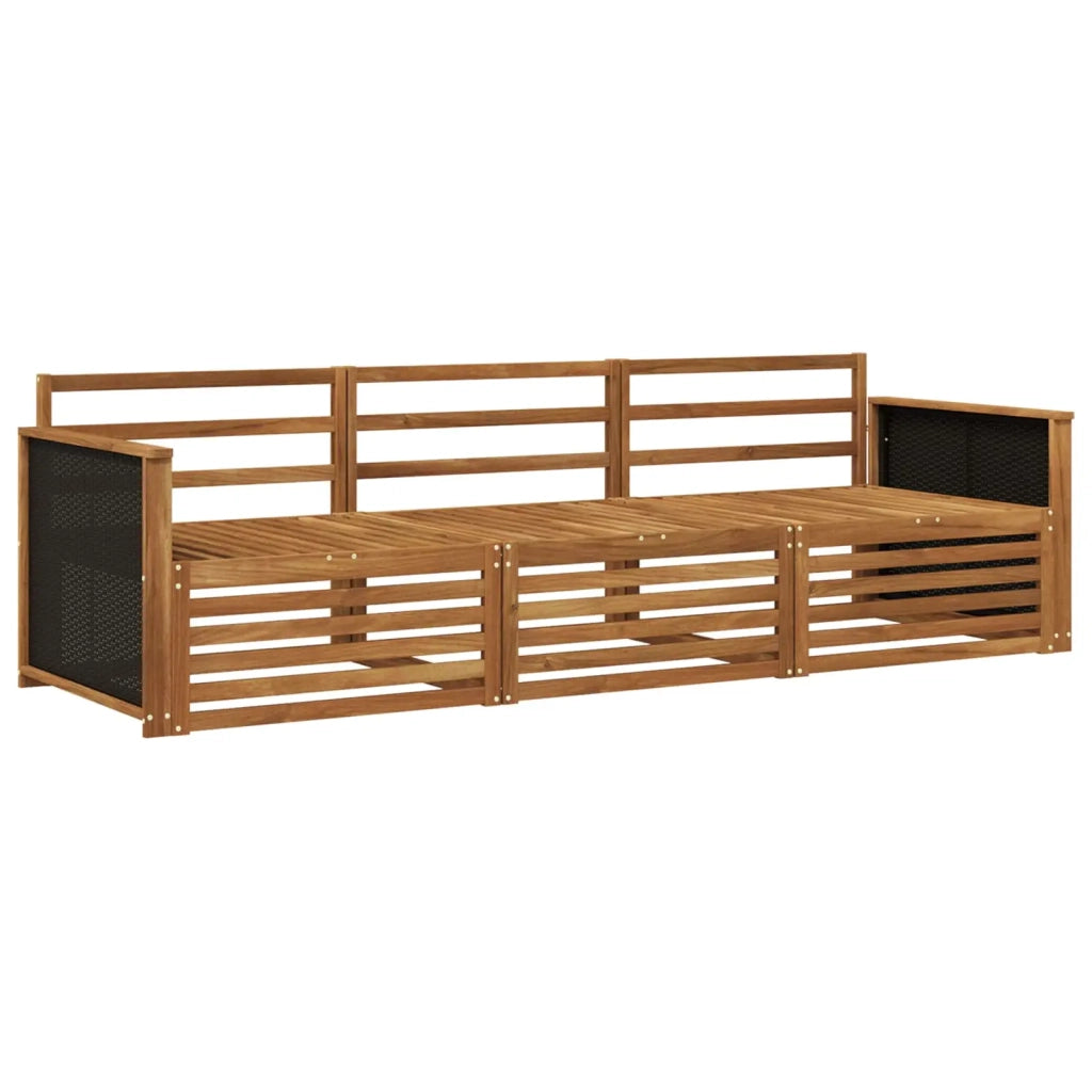 Set di divani da esterno 3 pcs Naturale 3382952