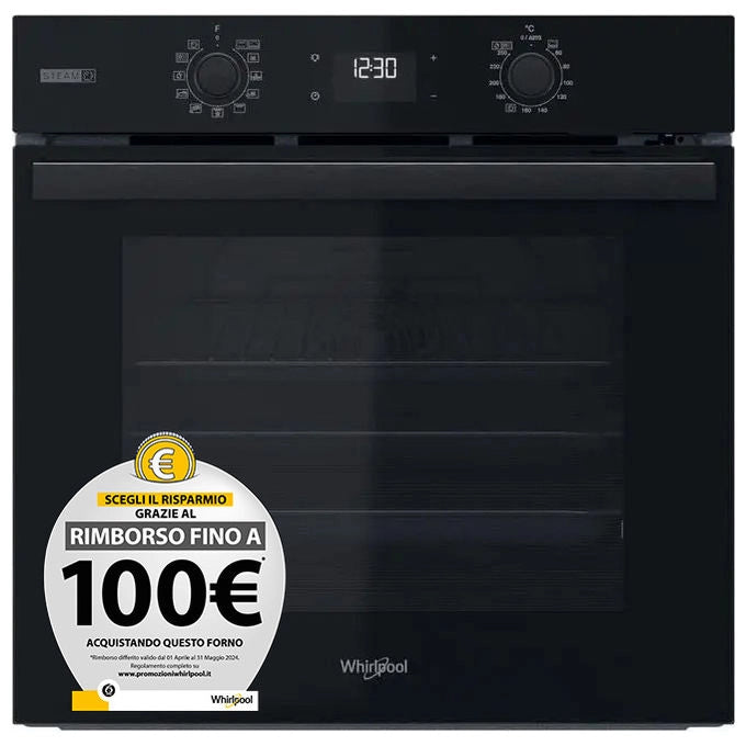 Whirlpool Elements Steam Forno da incasso - OMSR58RU1SB