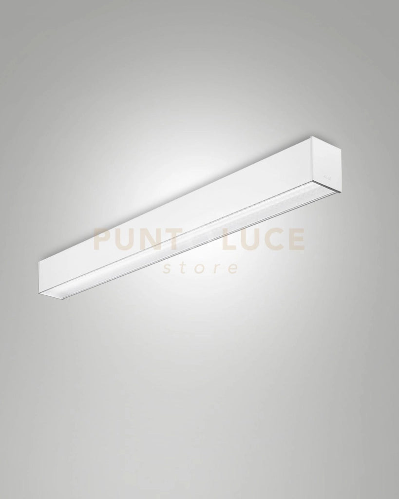 TURNER PLAFONIERA BIANCO A LED 29W 4000K 3570LM PRISMATIC IP40 100CM DIMMERABILE DALI