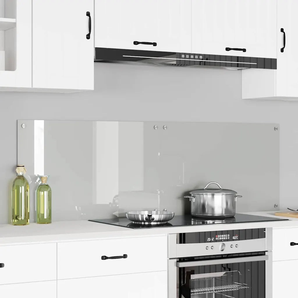 Schienale da cucina 2 pcs Trasparente 80 x 50 cm 3415534