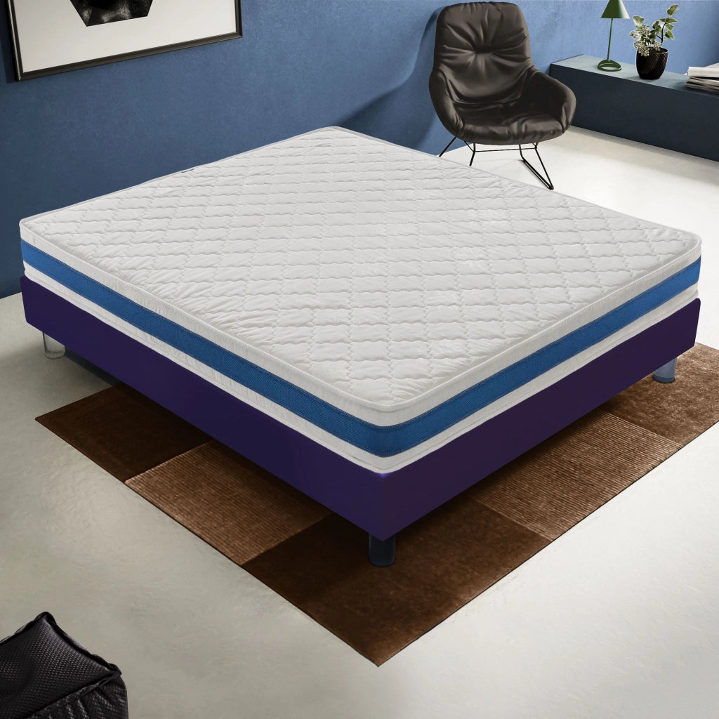 Materasso Matrimoniale 160x200 in Waterfoam - Ortopedico - reversibile - 11 zone di comfort  H2