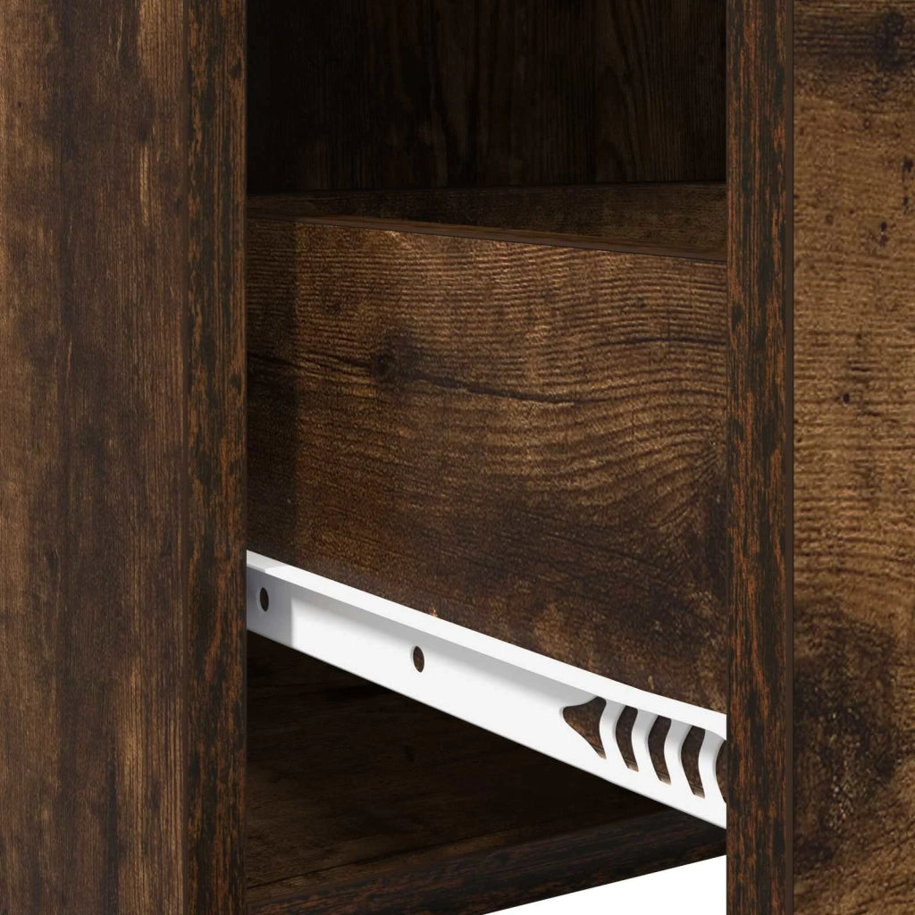 Comodini Rovere Fumo 40 x 30 x 60 cm Legno ingegnerizzato 8010987
