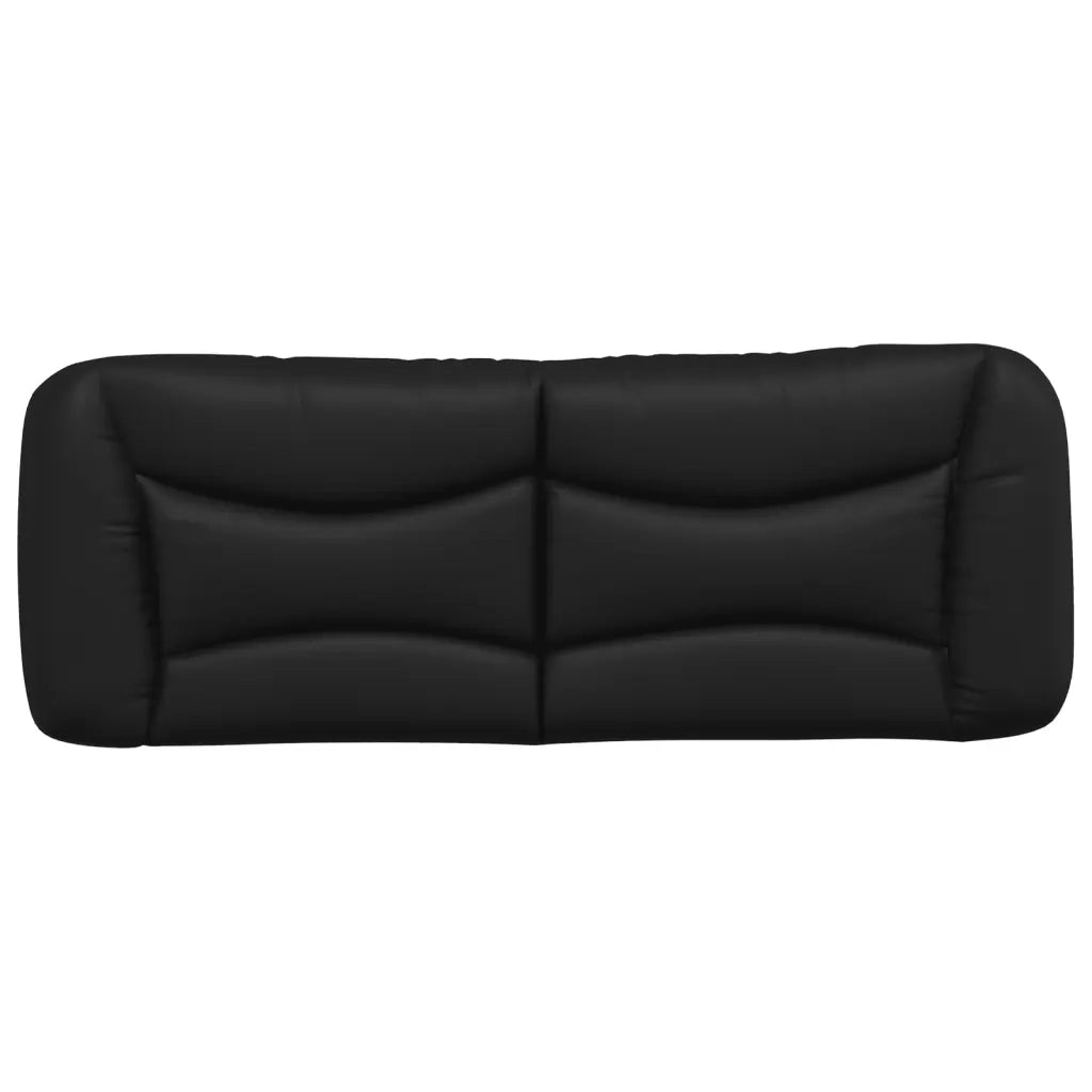 Cuscino Testiera Hvar Nero 120 cm in Similpelle 374568
