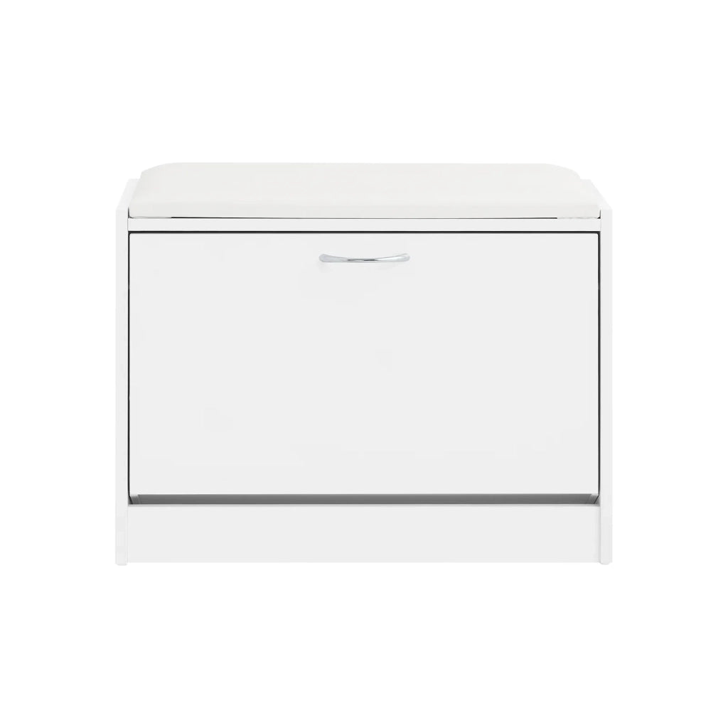 Scarpiera Panca Scarpiera Portascarpe Con Seduta Bianco Profondità30cm FSR16-W