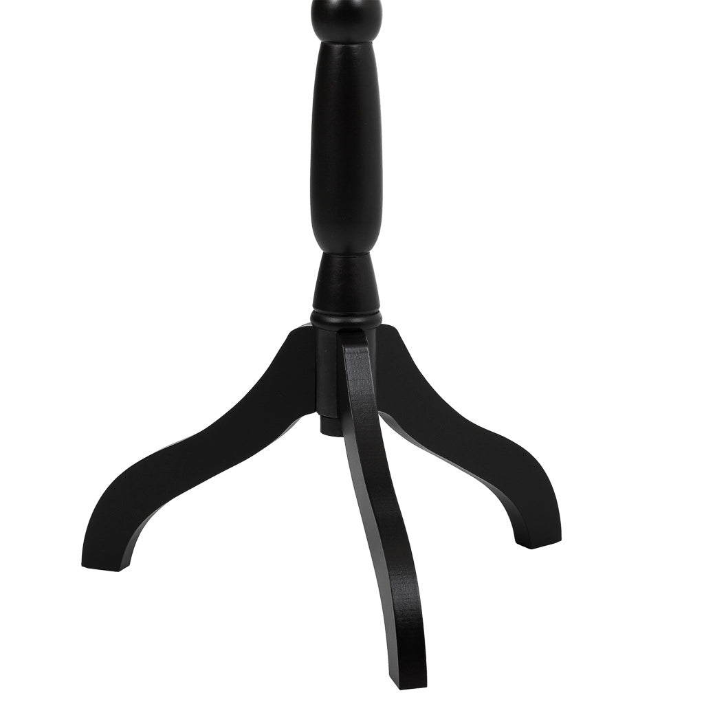 Manichino in legno e schiuma rivestito in tessuto blu 24x37,5x168h