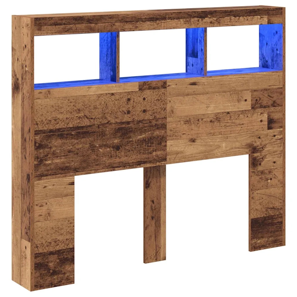 Testiera-Testata-Testiera Decorativa Legno vecchio 120 x 17 x 102 cm Legno multistrato