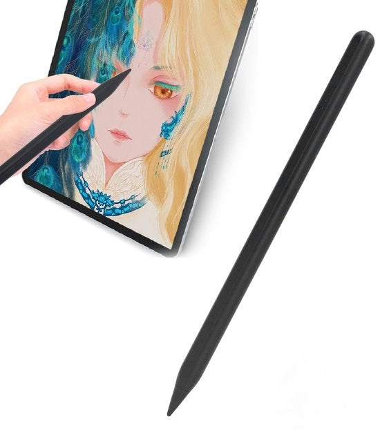 Stilo per tablet con palmo di guida - sensibilità di inclinazione - punta di 1,5 mm - compatibile con dispositivi iOS - costruzione in alluminio lega
