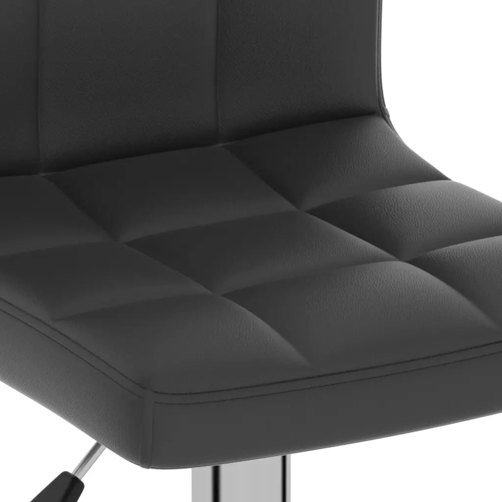 Sgabello da Bar Nero in Similpelle 334220