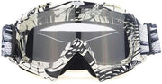 Goggles Motorcross - Impermeabili - Protezione Oculare - Resistenti a Impatti - Materiali di Alta Qualità - Alta Densità Sponda - Goggles Motorcross