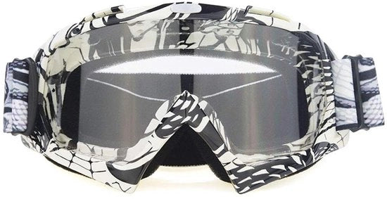 Goggles Motorcross - Impermeabili - Protezione Oculare - Resistenti a Impatti - Materiali di Alta Qualità - Alta Densità Sponda - Goggles Motorcross