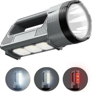 Lampada da tasca multifunzionale ricaricabile - alta luminosità 6000 lumen - super luminosa e potente - torcia per uso domestico e all'aperto