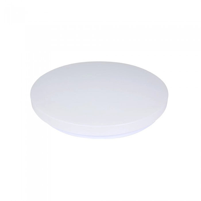 V-TAC VT-8412 Plafoniera LED Rotonda 12W con Interruttore Cambia Colore 3 in 1 Satinata d: 255mm h: 55mm SKU 7603