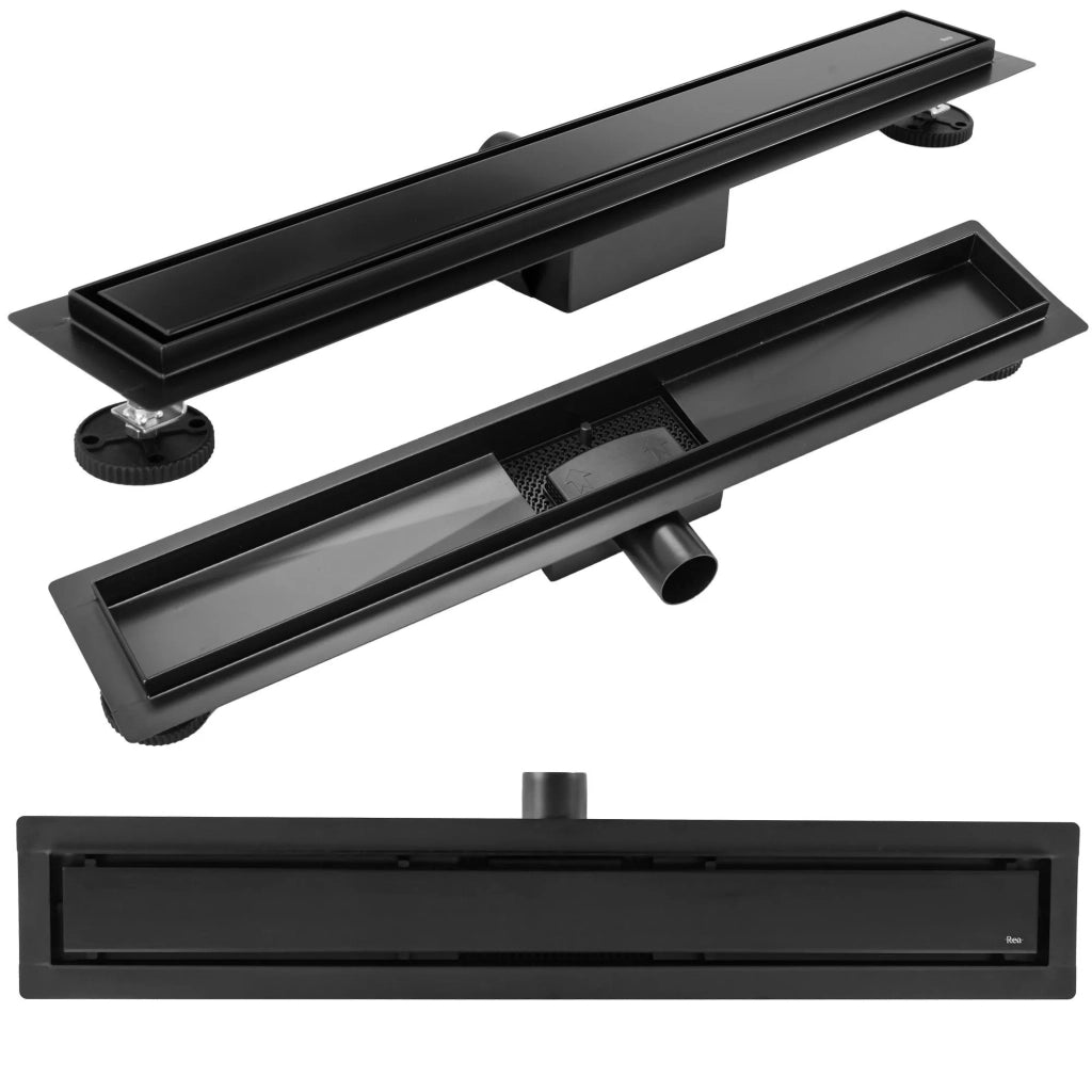 Canalina Di Scarico Neox Black Matt 90