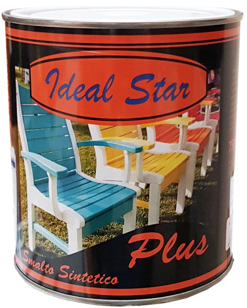 SMALTINO 'PLUS' IDEAL STAR 0,125 lt - Argento - IDEAL STAR
