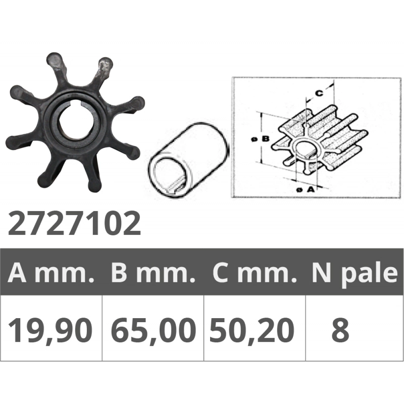 GIRANTE UNIVERSALE UNIVERSAL IMPELLER