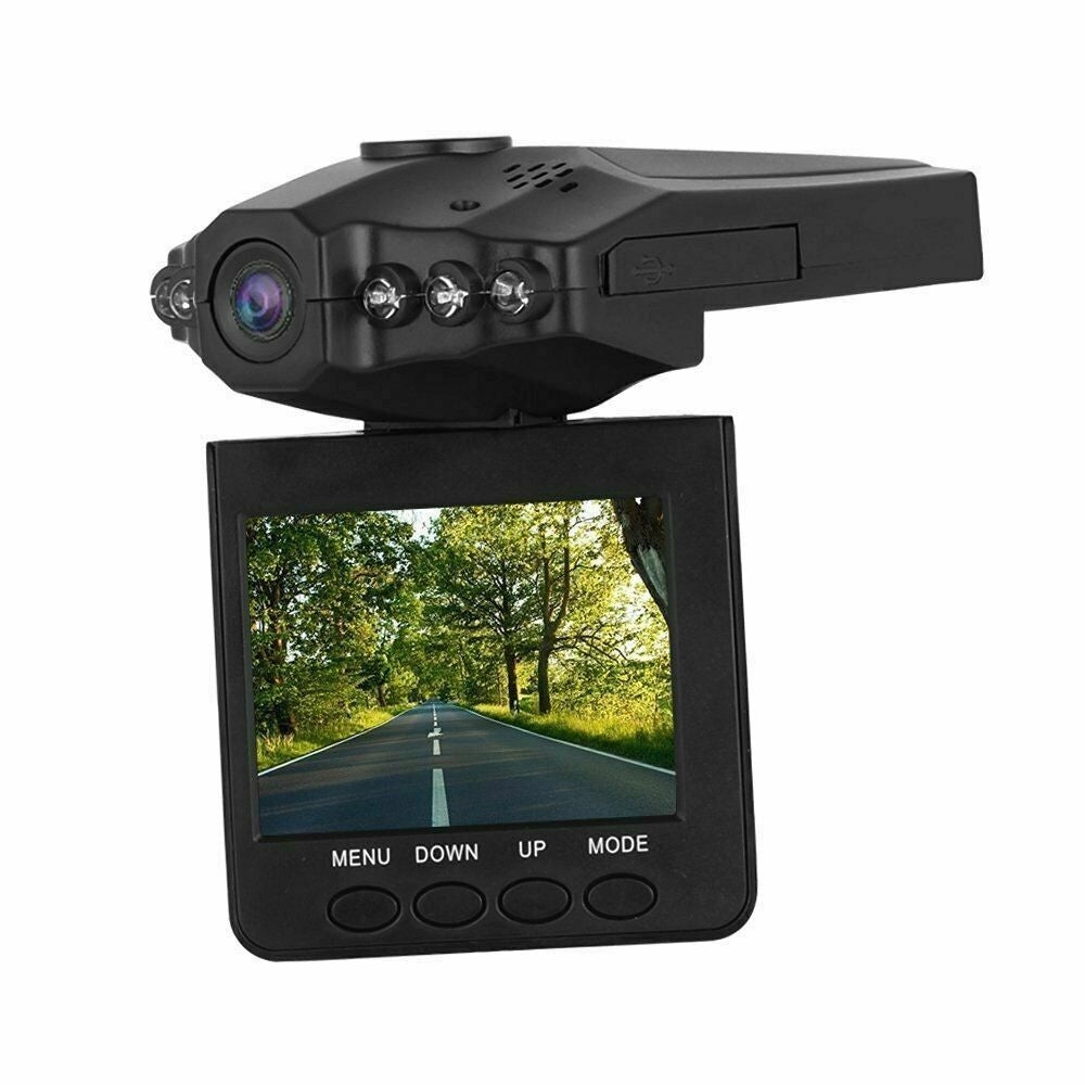 Videocamera Telecamera DVR LCD Per Auto 2,5' HD 1080P USB Visione Notturna - ZENCOCCO