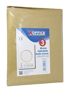 BUSTA POSTALE IMBOTTITA SOFT MAIL 220 X 330 MM 3 PZ
