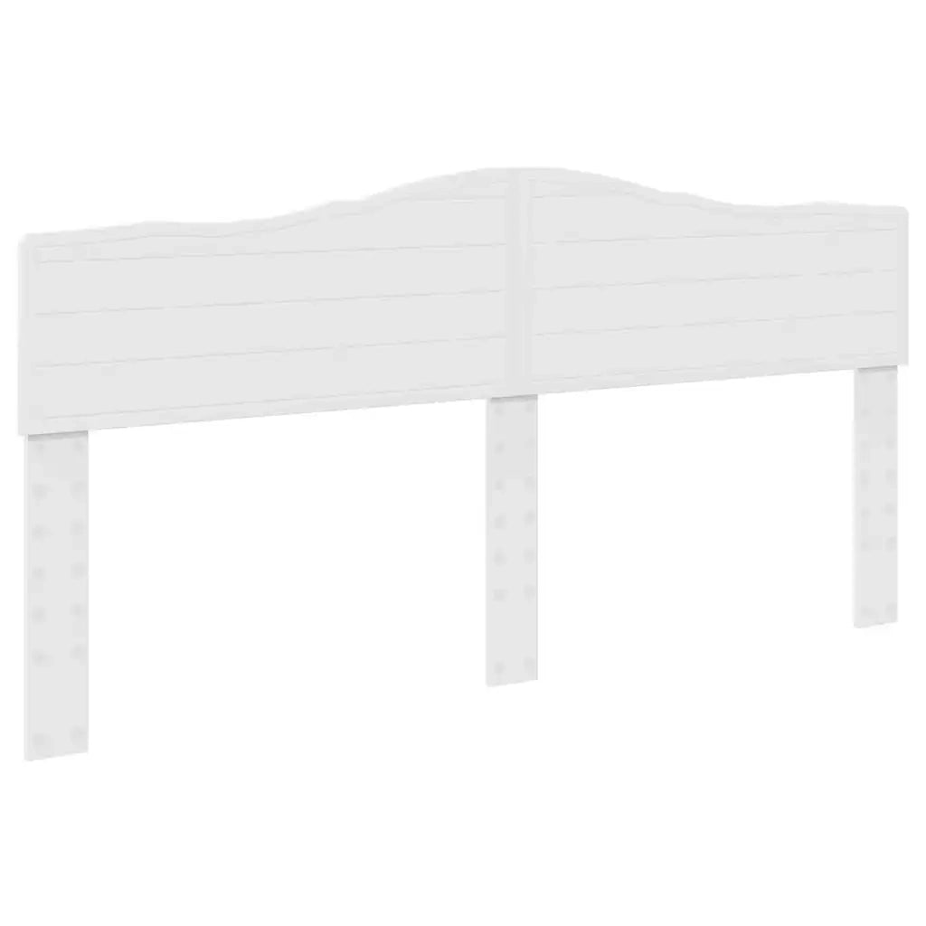 Testiera-Testata-Testiera Decorativa Bianco Lucido 200 cm Legno multistrato 760809