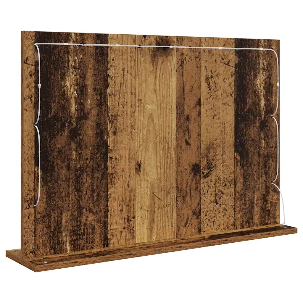Specchio da Vanit¨¤-Specchio da Trucco Legno vecchio 80 x 55 x 18 cm