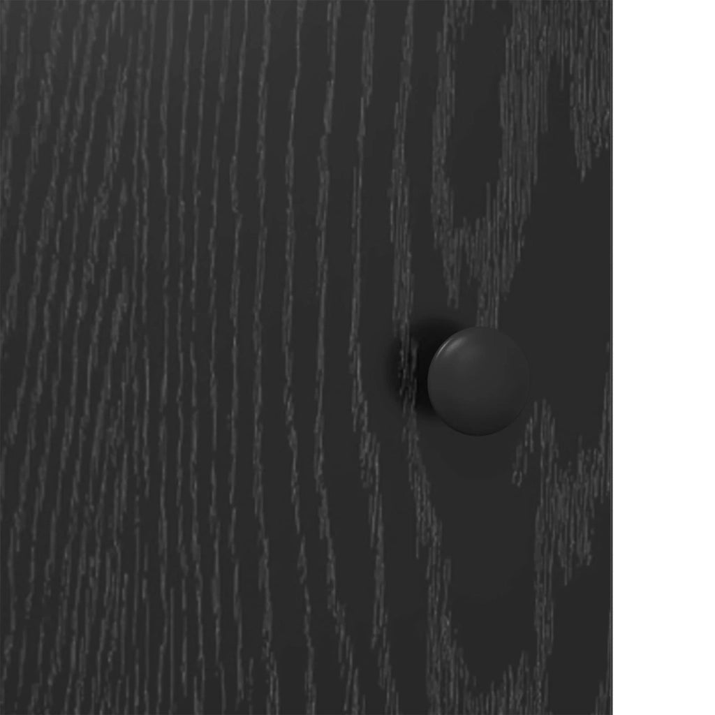 Credenza Rovere Nero 68 x 35 x 75 cm Legno ingegnerizzato 8007966