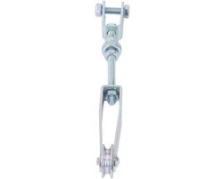 Cavo di collegamento per manuale 240mm - Set di cavi di collegamento - Cavo di collegamento per rimorchio - Cavi di collegamento - Acciaio inossidabile - Adatto per caravan/rimorchi da barca