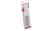 Punta 3X61 mm in titanio per ferro