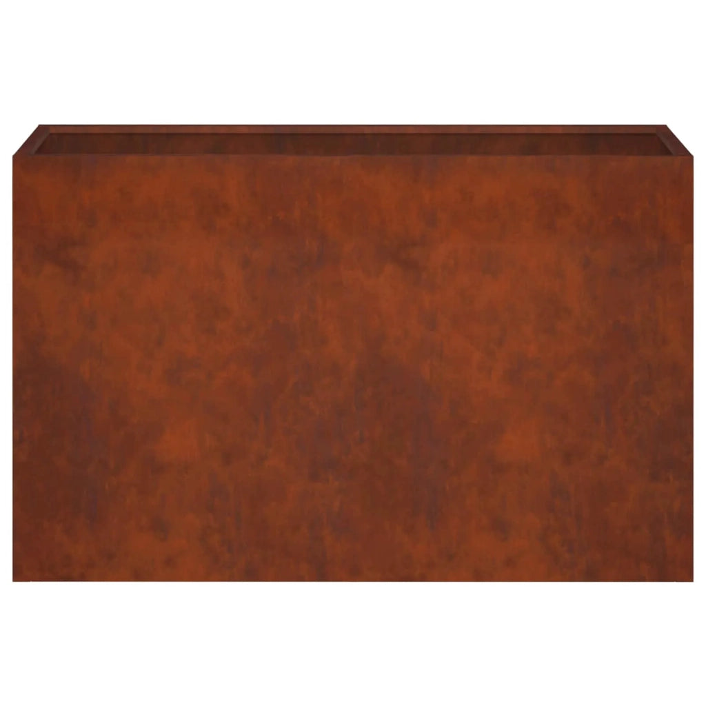 Vaso da giardino Ruggine 80 x 40 x 50 cm Acciaio Corten 8005720