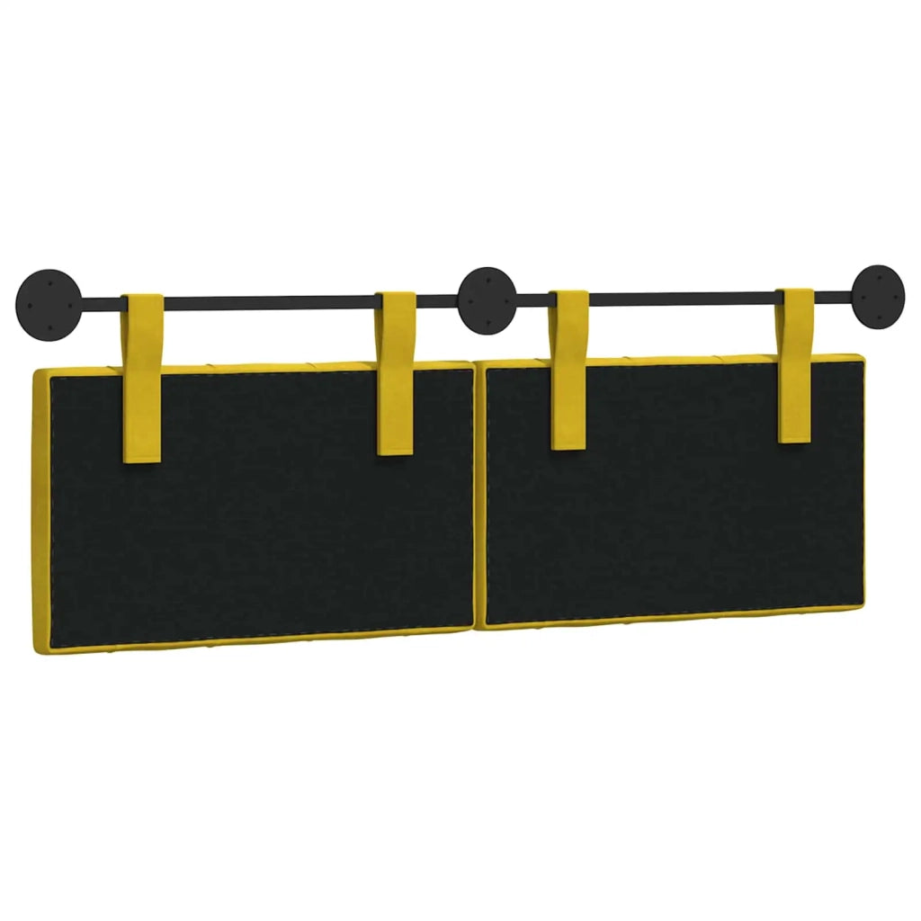 Testiera sospesa Con luce LED Giallo Velluto 42032115