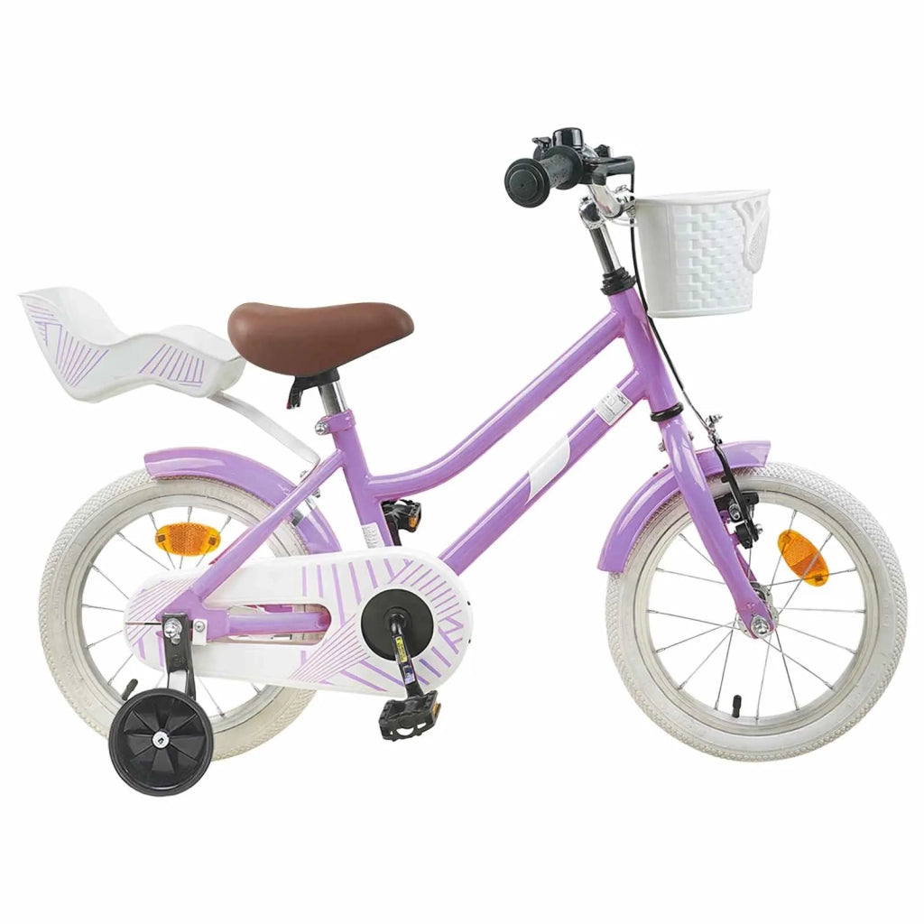 Bicicletta per Bambini 12 Pollici per bambini di 2-4 anni Viola 42009217