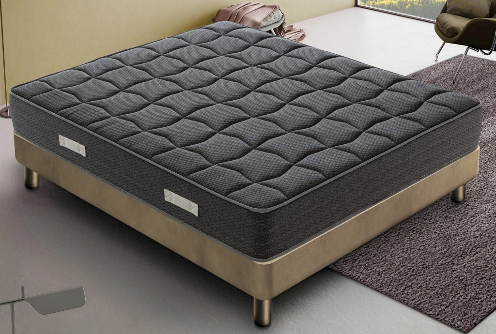 Materasso Matrimoniale 160x190 Memory Foam - Altezza 20 cm - Ortopedico - Rigidità H4 – Blackmoon