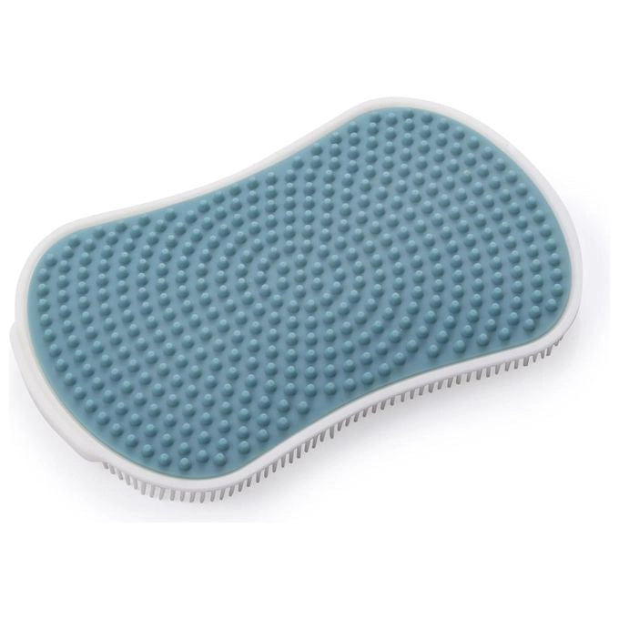 Tescoma 900744 Clean Kit Flex Spugna in Silicone Lavapiatti Doppia Superficie colore Bianco Blu