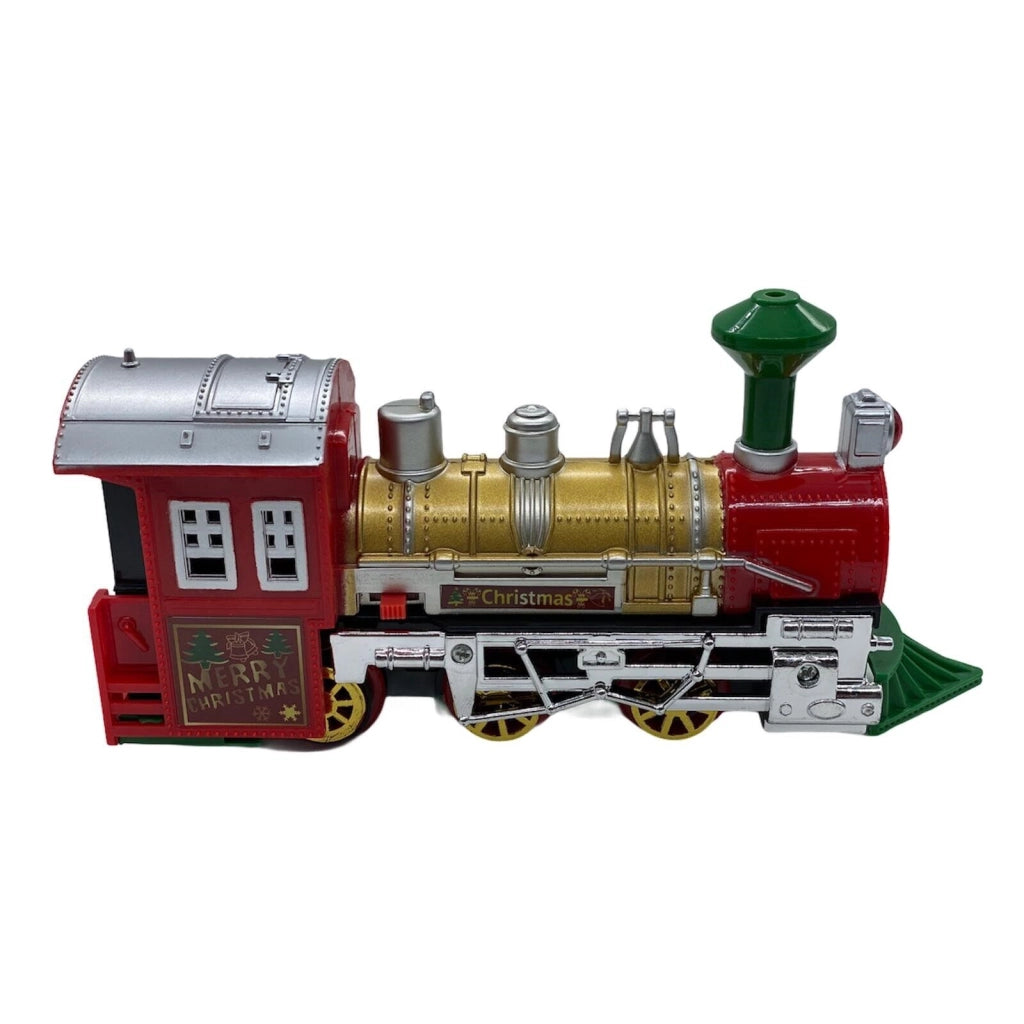 Trenino Elettrico Con Suono Treno Agganciabile su Albero Di Natale Decorazioni