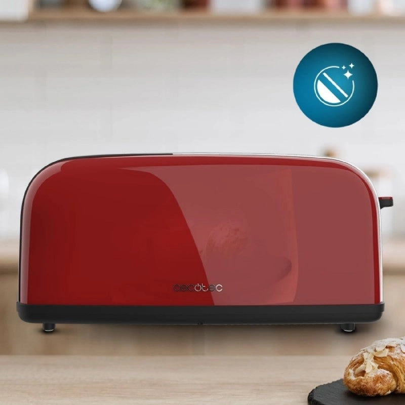 CECOTEC 04821 - Tostapane Toastin' time 850 Red Long