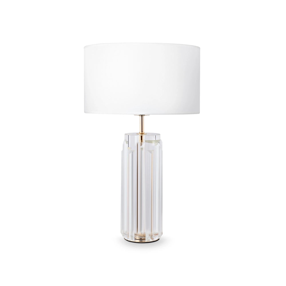 Lampada da tavolo Muse Maytoni vetro scolpito oro E27