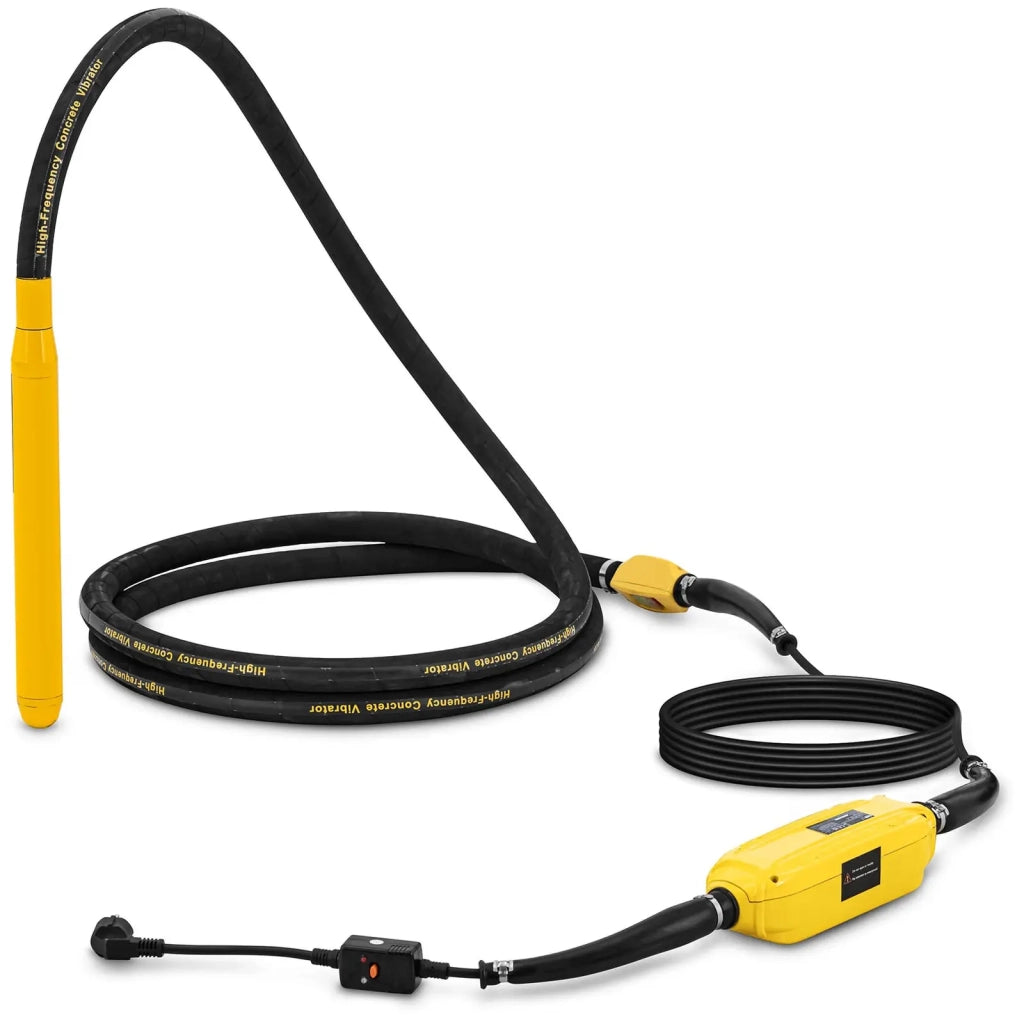 Vibratore per calcestruzzo con convertitore 1500 watt 490 x 50 mm 230 volt acciaio inox gomma rame 14_0010218