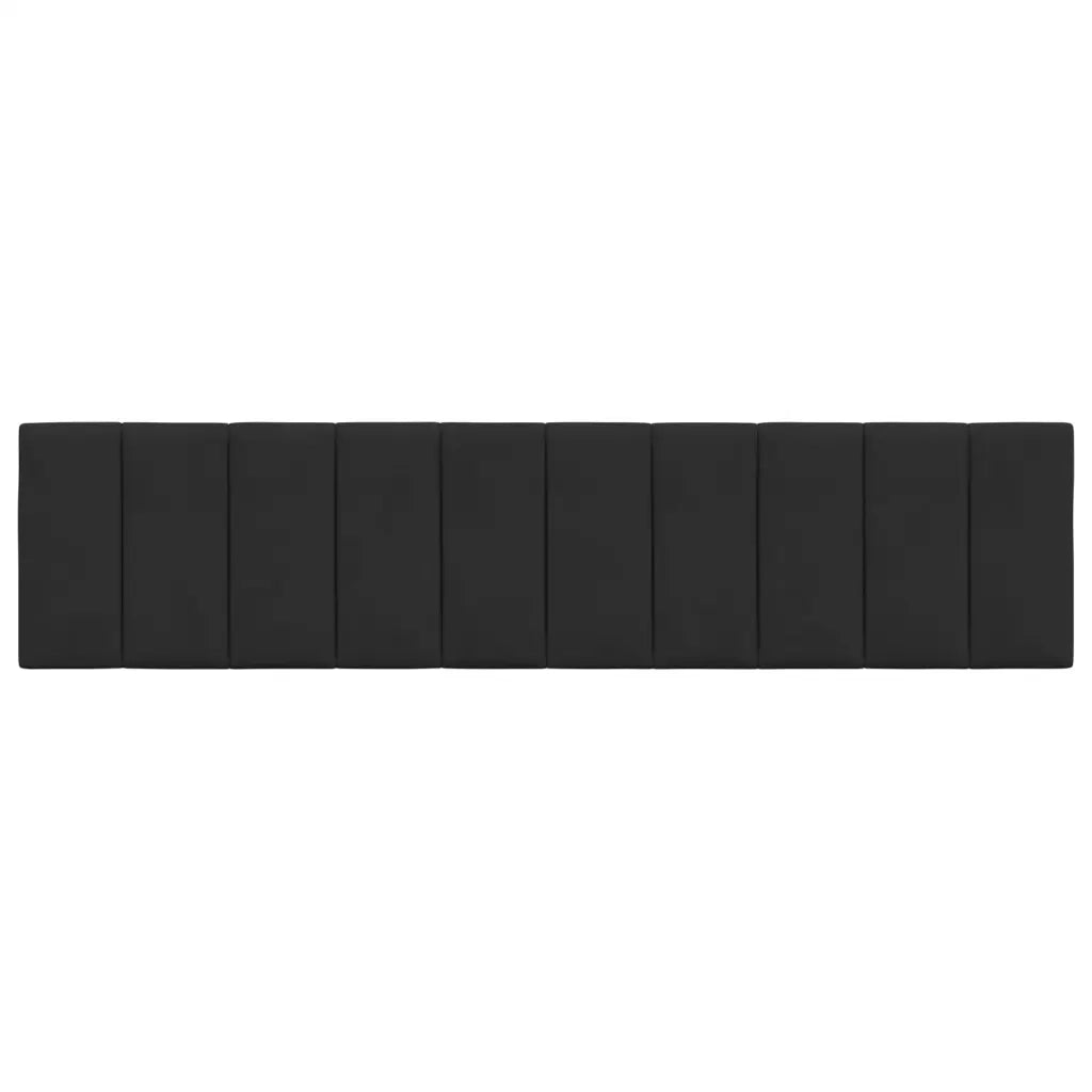 Cuscino Testiera Hanko Nero 200 cm in Velluto 374691