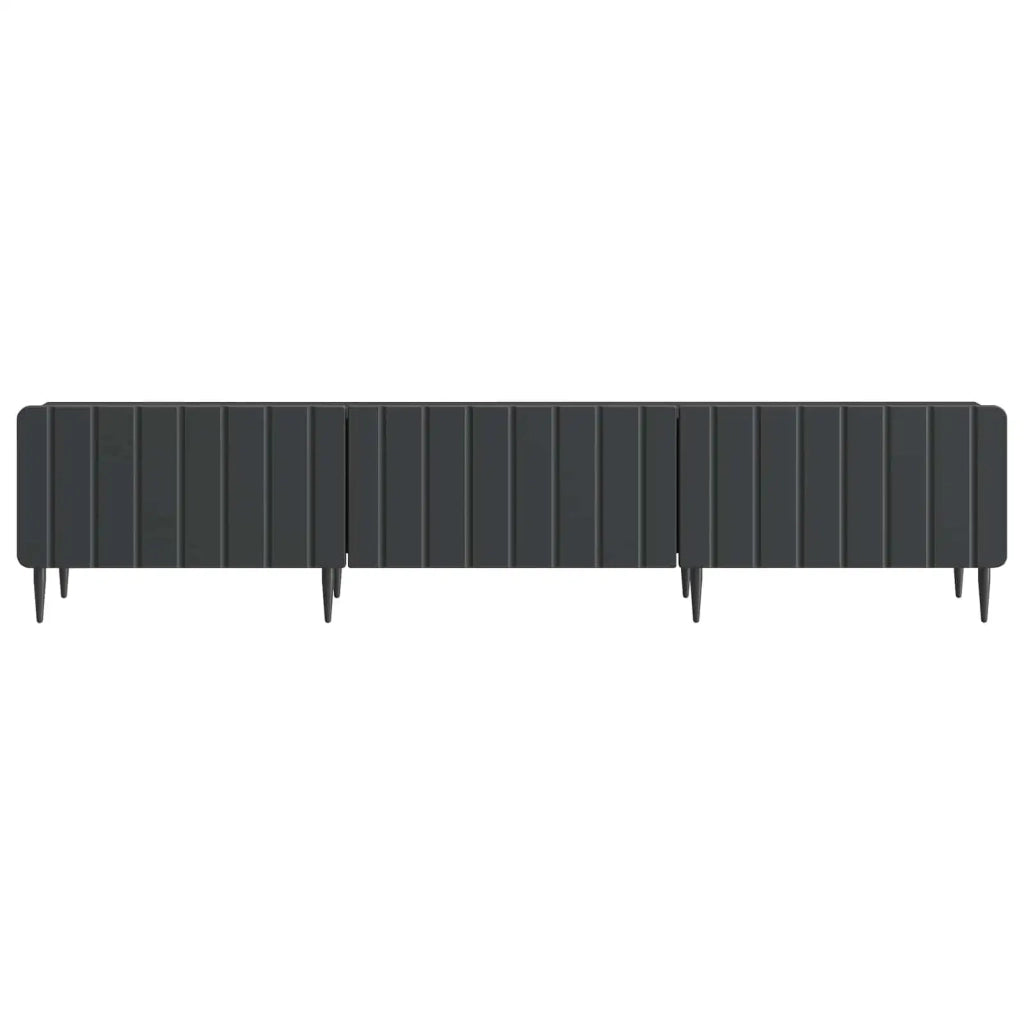 Mobile TV | Armadietto TV | Mobile Porta TV Nero 147 x 34,5 x 32 cm Legno ingegnerizzato