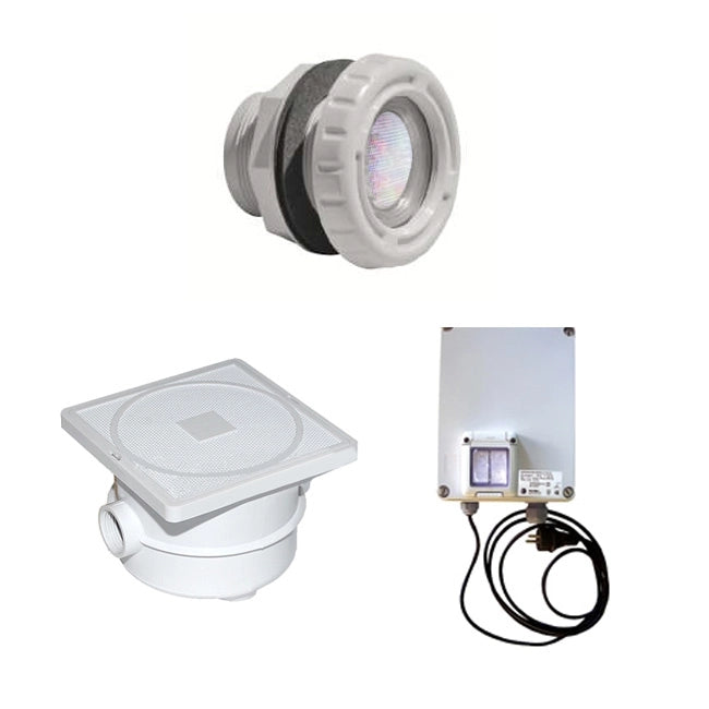 Kit 2 Mini proiettori led Multicolore - Per Illuminazione Piscina Numero pezzi: 4