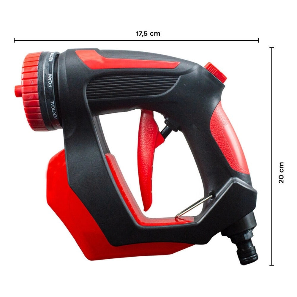 Trade Shop - Ugello Per Tubo Flessibile Serbatoio Sapone 200 Ml Spruzzatore 8 Getti Di Acqua -