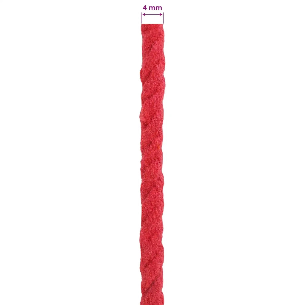Corda Rosso 0,4 x 0,4 x 50000 cm Cotone 42011896