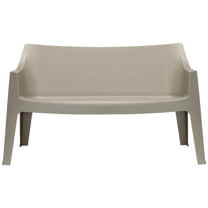 SET DUE DIVANO COCCOLONA TECNOPOLIMERO SCAB DESIGN - Rosso 40
